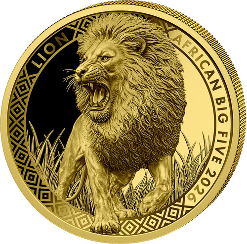 Moneta oro big - big, leone