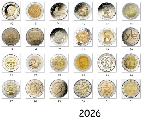 Euro 2026 commemorativi - 2026,