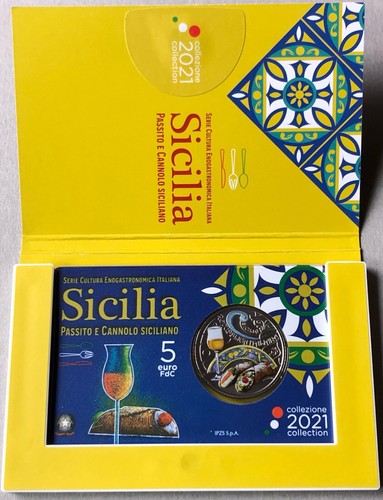 Italia 2021 moneta fdc - moneta, 5