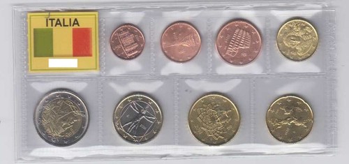 Italia seriette monete euro - ,