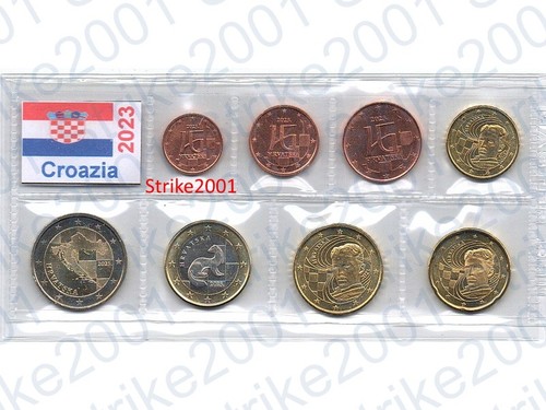 Euro croazia 2023 - 8, monete