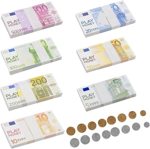Pezzi banconote monete - e,