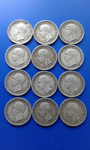 Italia lire 1927 - lire, 12