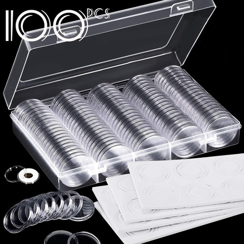 100 capsule trasparenti - capsule, per